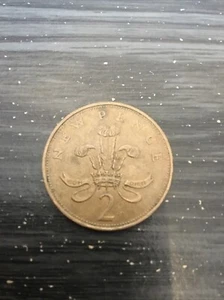 Rare Two Pence Coin - D.G.REG.F.D. 1971 Queen Elizabeth British - Picture 1 of 2