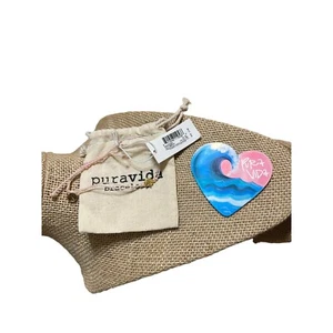 Pura Vida Bracelet OG Bitty Bow Light Pink Gold Tone New with bag sticker - Picture 1 of 5
