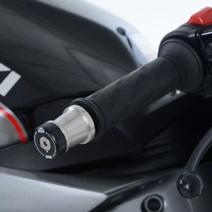 Stabilizzatori manubrio (tapered style) nero Suzuki SV650 Unfaired 2016-2017 R&G - Foto 1 di 1