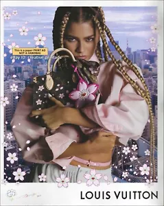 LOUIS VUITTON x Takashi Murakami 1-PAGE PRINT AD 2025 ZENDAYA inez + vinoodh - Picture 1 of 1