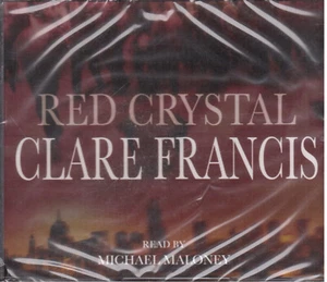 Audiolibro Clare Francis Cristal Rojo CD NUEVO abreviado leído por Michael Maloney - Imagen 1 de 2