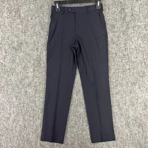 Ralph Lauren Dress Pants Boys 10 Navy LRL Formal Straight Leg Flat Front - Picture 1 of 7