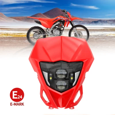 Faro LED para Honda CRF125F CRF150F CRF230F CRF250F CRF250R XR600R XR650L Foto 1 de 4
