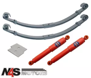 LAND ROVER SERIES SWB/LWB FRONT 2 LEAF PARABOLIC SPRING KIT. PART DA2780 - Picture 1 of 1