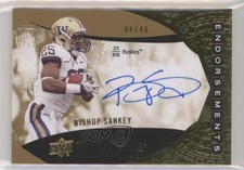 2014 Upper Deck Exquisite Collection /40 Bishop Sankey #EE-SB Rookie Auto RC