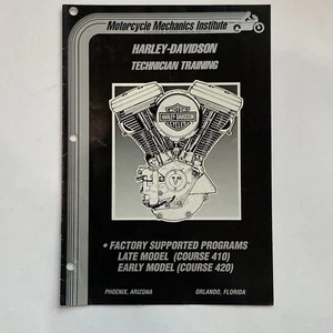 Folleto del curso de entrenamiento de técnicos Harley-Davidson 1995 Clinton Technical Inst - Imagen 1 de 9
