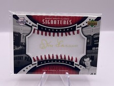 2007 Upper Deck Sweet Spot Legendary Don Larsen Auto Yankees 058/175