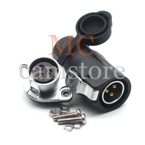 XHP20 3Pin Waterproof Connector Plug Socket IP67,30A Aviation Cable Connector - Picture 1 of 7