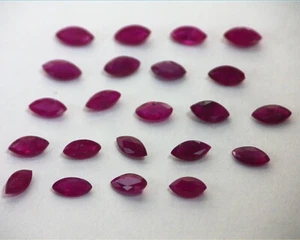 Ruby Natural Genuine Marquise Shape Gemstone Lot 4.10 CT GPG 517 - Picture 1 of 6