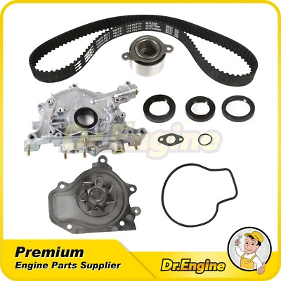 Timing Belt Kit Oil Water Pump Set Fit 1999-2000 Honda Civic 1.6L DOHC - Image 1 of 4