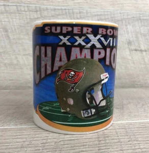 Tampa Bay Buccaneers Super Bowl XXXVll Championship Coffee Mug NFL - Picture 1 of 10
