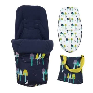 Cosatto giggle bundle accessory pack changing bag and footmuff in Wilderness Ink - Picture 1 of 4