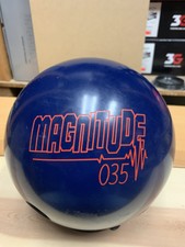 Used Brunswick Magnitude 035 Bowling Ball 15lb