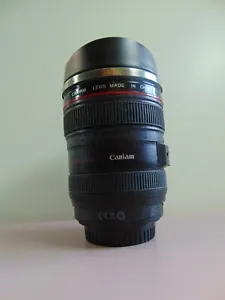 Canon Coffee Mug Camera Lens EF 24-105mm Stainless Steel Excellent! - Picture 1 of 7