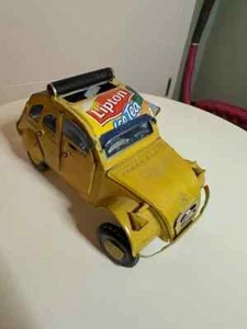 Citroën Blechauto Blechspielzeug gelb Lipton Modellauto - Bild 1 von 7