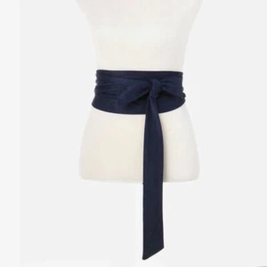 Lady Japanese Retro Bow Obi Belt Wide Strap Sash Tie Coat Dress Corset Wiastband - Picture 1 of 21
