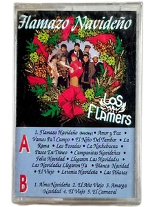 BANDA LOS FLAMERS flamazo navideno Cassette Nuevo Sellado la mejor musica latina - Picture 1 of 4