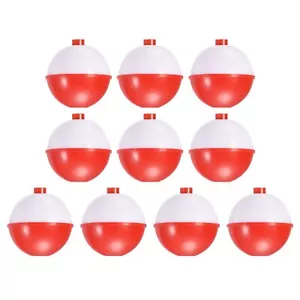 2 Inch Fishing Bobber 20 Pack Hard ABS Push Button Round Buoy Fishing Float T... - Picture 1 of 7