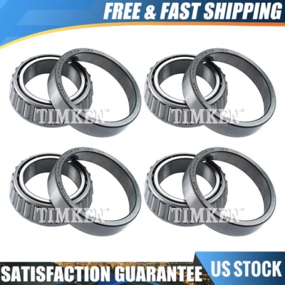 Juego de cojinete de rueda exterior interior delantero Timken x4 y carreras para Dodge D50 1982-1982 Foto 1 de 3