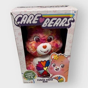 Care Bears Flower Power Bear Plush Toy Caring For The Earth 2024 Recycled! NEW - Picture 1 of 3