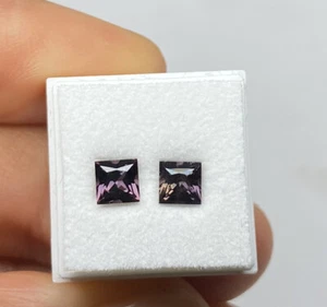 Facettiertes Saphir Pärchen , Farbwechselnd Faceted Sapphire Color Change - Picture 1 of 3