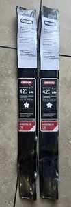 2 pack Oregon 42” Mower Blade 2Pk 42HQS1ML2X For Husqvarna, Craftsman, Poulan - Picture 1 of 3