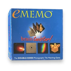 Ekos eMEMO Brain Twister doppelseitige Fotokachel passendes Spiel 2004 - Bild 1 von 4