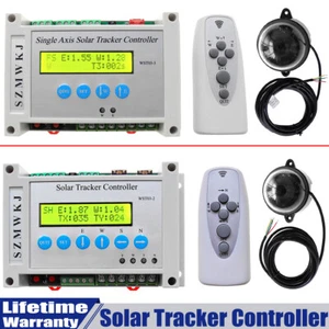 Electronic Single/Dual Axis Solar PV Solar Panel Sunlight Tracker LCD Controller - Picture 1 of 14