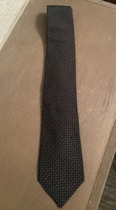 Barneys New York NY Silk Black Pattern Men’s Neck Tie - Picture 1 of 7