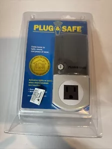 Plug & Safe Motion Sensor Detector Wireless Home Theft Security System - Picture 1 of 2