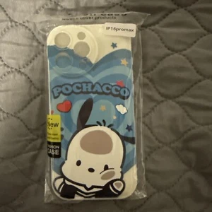 Brand New Silicone Pochacco iPhone 16 Pro Max Phone Case - Picture 1 of 2