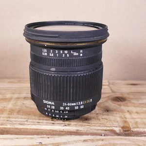 Sigma Zoom 24-60mm f/2.8 EX DG D AF Lens Nikon Fit - For Spares or Repair - Picture 1 of 5