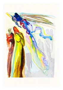 Divine Comedy Paradise 16 by Salvador Dali A4 Art Print - Picture 1 of 1