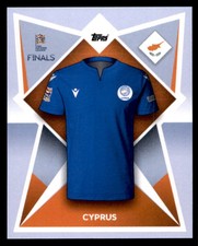 Topps Road to UEFA Nations League Finals (2022/23) Cyprus No. 181