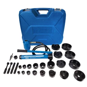 Juego de cortador de orificios de conducto eléctrico punzón knockout hidráulico de 4" Kit de herramientas Ko - Imagen 1 de 10