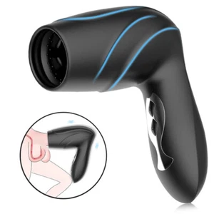 Electric Penis Extender Sleeve Handsfree Trainer Cup Stroker Enhancer Cup Male - Picture 1 of 9