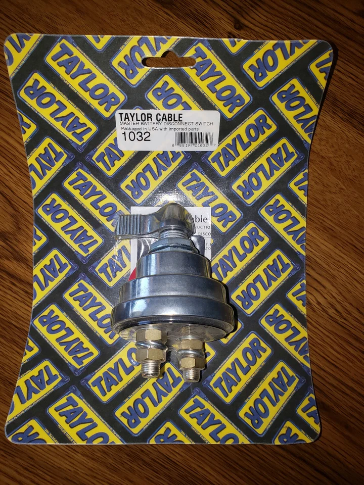 Главный выключатель кабель Taylor 1032 аккумулятор отключить лодку / автомобиль - Изображение 1 из 1