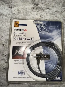 Targus Defcon CL Laptop Notebook Combination Cable Lock PA410U - Picture 1 of 2