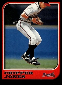 1997 Bowman #3 Chipper Jones Atlanta Braves Baseball Card - Picture 1 of 2