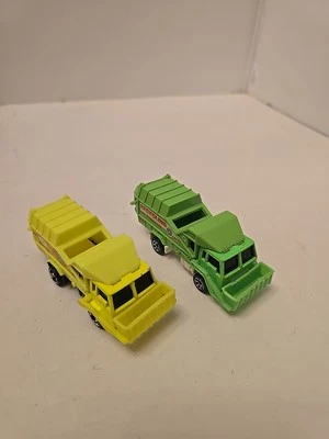 Camión reciclador Hot Wheels 1991 2x. 2 Usados Sueltos  Foto 1 de 4