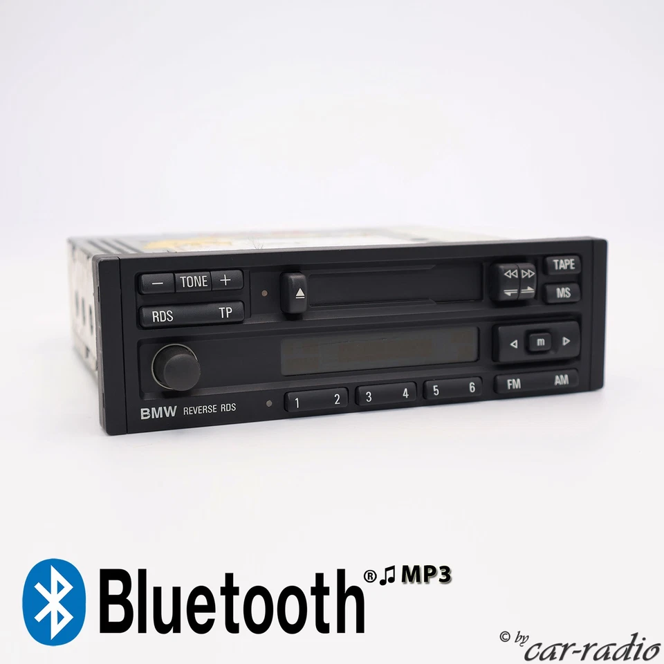 Original BMW Reverse RDS BP6262 Bluetooth Radio für E21 E24 E30 E34 E36 Z3 IN189 - Bild 1 von 4