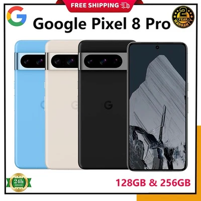 Google Pixel 8 Pro 6,7" 128GB/256GB 12GB Ram Smartphone Android sbloccato - Immagine 1 di 4