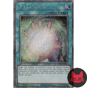 Yugioh Soul Charge RA04-EN222 Platinum Secret Rare 1st Edition NM - Picture 1 of 2