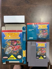 Wurm Nintendo NES Complete in Box CIB