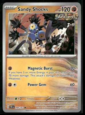 SV05: Temporal Forces #098/162 Sandy Shocks - Image 1 of 2