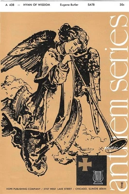 Hymn of Wisdom Eugene Butler SATB Hope Publishing Anthem Series Vintage Choir - Image 1 of 3