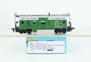 HO Athearn Bev-Bel 2222-1 Chessie System B&O C-3774 Bay Window Safety Caboose - Picture 1 of 6