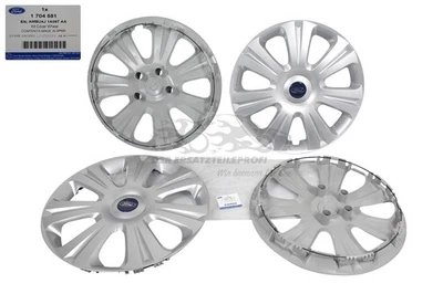 Juego Tapacubos Original Ford 16" Focus C-Max Mondeo Kuga S-Max Galaxy 1704581 - Imagen 1 de 4