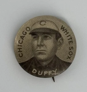 Vintage 1910-12 dolce spilla caporale bottone Hugh Duffy Chicago White Sox Baseball - Foto 1 di 7