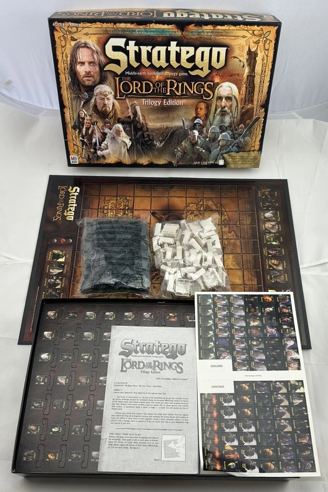 2004 Lord of the Rings Stratego Game by Milton Bradley New Old Stock FREE SHIP - Image 1 of 4